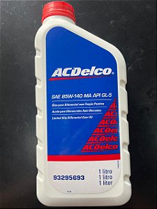 Óleo para diferencial com tração positiva ACDelco SAE 85W140 MA API