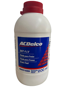 Fluido freio DOT4 LV ACDelco 200ml