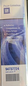 Jogo palhetas limpadoras parabrisas Original GM SPiN