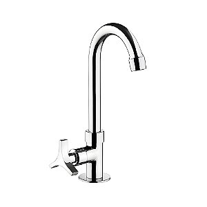 Torneira Banheiro Bancada Bica Alta Lorenzetti Loren Trio Bica Alta