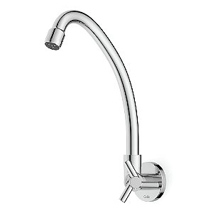 Torneira Cozinha Parede Bica Alta Celite One - Cromado