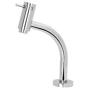 Torneira Banheiro Bancada Bica Baixa Celite Basic - Cromado