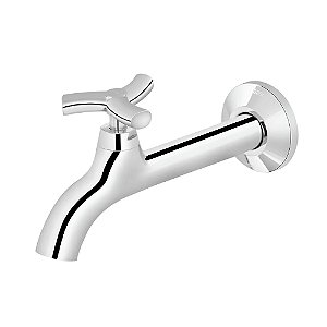 Torneira Tanque Parede Bica Baixa Docol Primor - Cromado