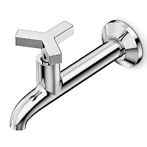 Torneira Tanque Parede Celite Up - Cromado