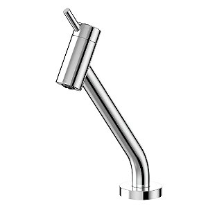 Torneira Banheiro Bancada Bica Baixa Docol Nova Lóggica - Cromado