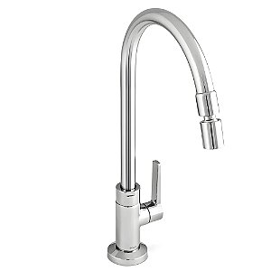 Torneira Cozinha Bancada Bica Alta Docol Gali - Cromado