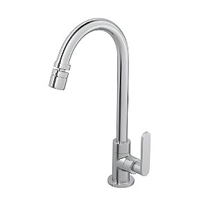 Torneira Cozinha Bancada Bica Alta Deca Flex - Cromado