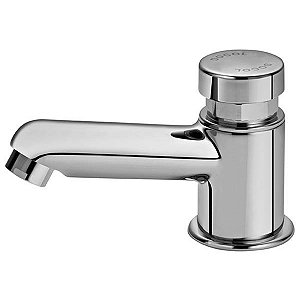 Torneira Banheiro Bancada Bica Baixa Docol Pressmatic Compact