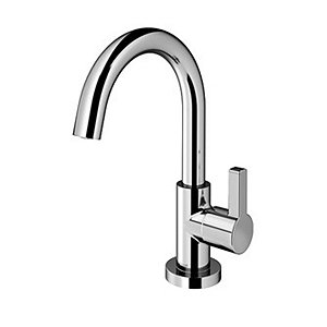 Torneira Banheiro Bancada Bica Alta Docol Nova Chess Cromado