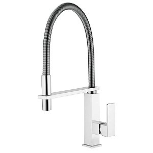 Torneira Monocomando Cozinha Bancada Bica Alta Lorenzetti Loren Vogue