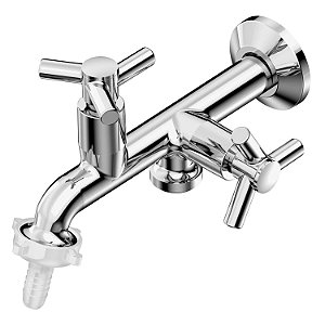 Torneira Tanque/Máquina Parede Celite One - Cromado