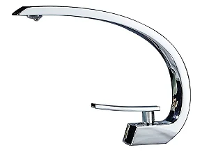 TORNEIRA MISTURADOR MONOCOMANDO PARA BANHEIRO CROMADA LUXO