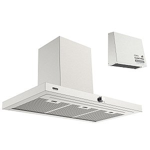 Coifa de Parede Tramontina Dritta Wall Silent Pro 90 220 V em Aço Inox