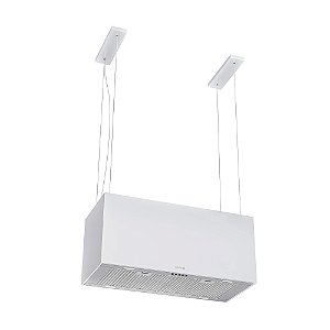 Coifa de Ilha em Aço Inox Tramontina Cube Isla Silent T Smart 90 220V