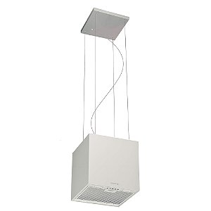 Coifa de Ilha em Aço Inox Tramontina Cube Isla 40 Silent T Smart 220 V - Black Steel