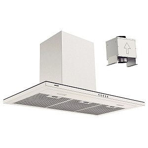 Coifa de Parede Tramontina Slim Wall 90 Split Aço Inox Acetinado 220V