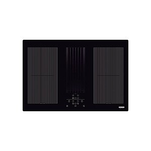 Cooktop Indução Tramontina Duo 4EI 80 com Coifa Integrada em Modo Exaustão - 220V