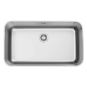 Cuba de Embutir em Aço Inox Escovado com Válvula Tramontina Dora 70 BL R6 70x40 cm