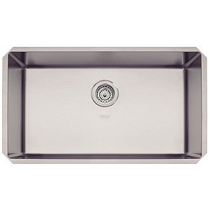 Cuba de Embutir em Inox Acetinado com Válvula Tramontina Quadrum 70U 70x40 cm