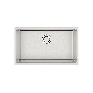 Cuba Tramontina Design Collection Quadrum Farm 1C 70 em Aço Inox com Acabamento Acetinado 70x40cm