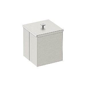 Lixeira em Aço Inox com Acabamento Scotch Brite Tramontina Luz 4,5L - Aço Inox Acetinado