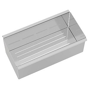 Escorredor 30cm em Aço Inox com Acabamento Acetinado para Canal Organizador Tramontina Flush