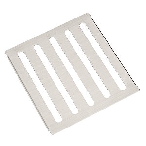 Escorredor em Aço Inox com Acabamento Acetinado para Canal Organizador Tramontina