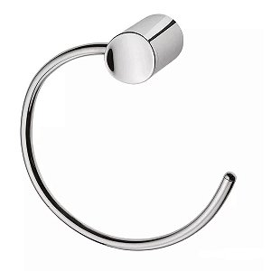 Porta Toalha Argola 15,9cm Docol Single Cromada