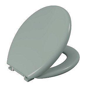 Assento Sanitário Oval Universal Almofadado Astra - Verde Claro