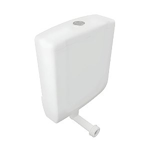 Caixa de Descarga Baixa Astra CB1 Duplo Acionamento Branca