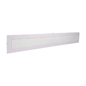 Plafon LED 10x60 18W Sobrepor Branco Quente