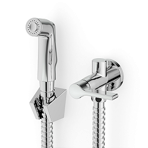 Ducha Higiênica com Registro e Derivação Celite Lix - Cromado