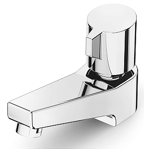 Torneira Banheiro Bancada Bica Baixa Celite Fit - Cromado
