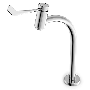 Torneira Banheiro Bancada Bica Alta Celite Acesso - Cromado