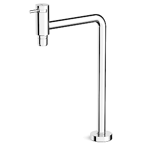 Torneira Cozinha Bancada Bica Alta Celite Basic 90° - Cromado