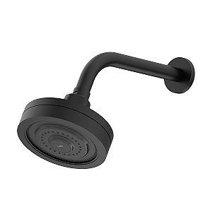 Chuveiro de Parede Celite Master - Preto Fosco