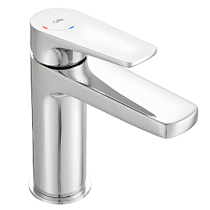 Torneira Monocomando Banheiro Bancada Bica Baixa Celite Noronha - Cromado