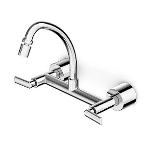 Torneira Misturador Cozinha Parede Bica Alta Celite Smart-N - Cromado