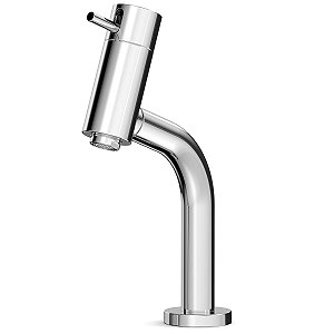 Torneira Monocomando Banheiro Bancada Bica Baixa Celite Basic - Cromado