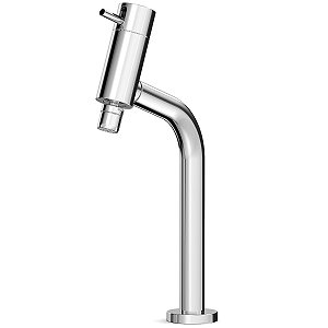 Torneira Monocomando Cozinha Bancada Bica Alta Celite Basic - Cromado
