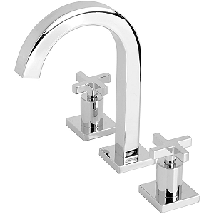 Torneira Misturador Banheiro Bancada Bica Alta Celite Lotus - Cromado