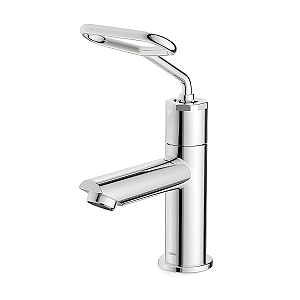 Torneira Banheiro Bancada Bica Baixa Alavanca Celite Ecopress - Cromado