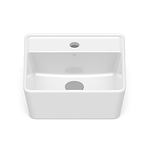 Cuba de Apoio com Mesa Roca Optica 35 x 35 cm CQ35 - Branco