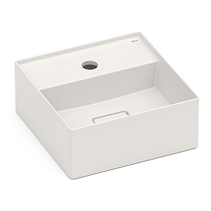 Cuba de Apoio com Mesa Roca Terra 30 x 30 cm T7 - Bege