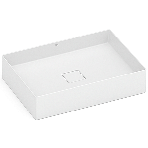 Cuba de Apoio Roca Terra 51 x 36 cm T6 - Branco Fosco