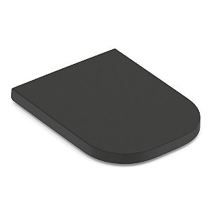 Assento Sanitário Termofixo Soft Close Roca Gap - Cinza Escuro
