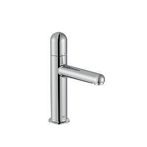 Torneira Monocomando Banheiro Bancada Bica Baixa Roca Nu Dome - Cromado