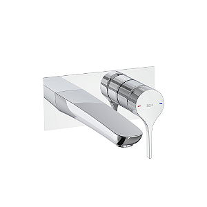 Torneira Monocomando Banheiro Parede Bica Baixa Roca Insignia - Cromado