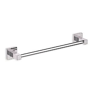 Porta Toalha Rosto Omega Premium Cromado