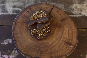 Barrinhas oval 10cm Chocolate ao leite